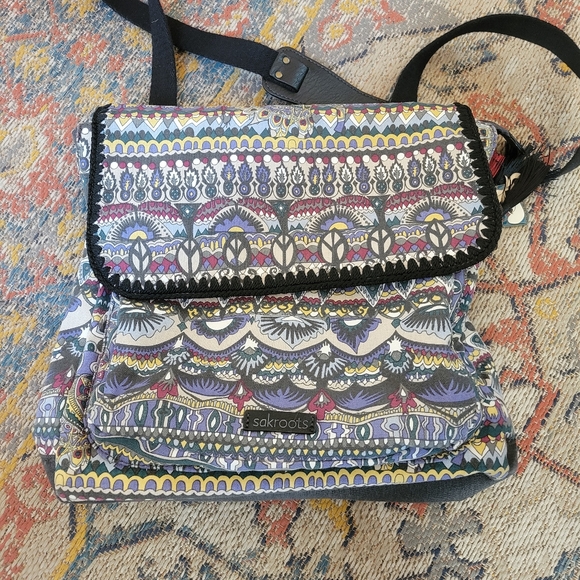 Sakroots Boho Convertible Backpack/Messenger Bag main image 7